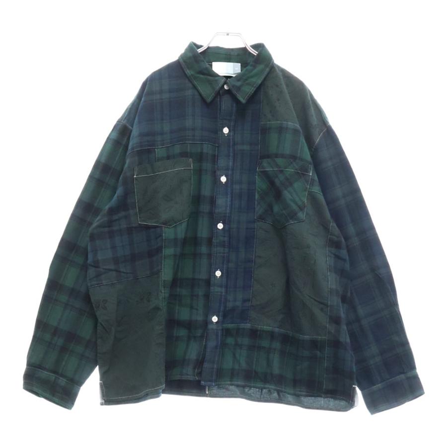 KITH（キス） 23SS Patchwork Shirt パッチワーク チェック柄