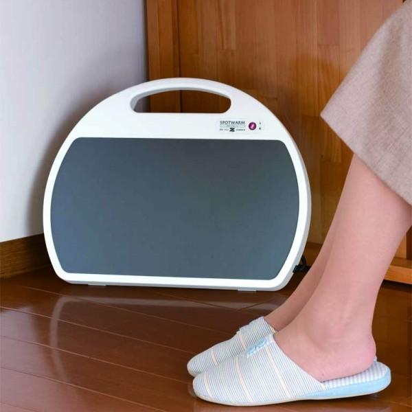 ゼンケン 遠赤外線足元ヒーター スポットウォームS RH-153 日本製 期間