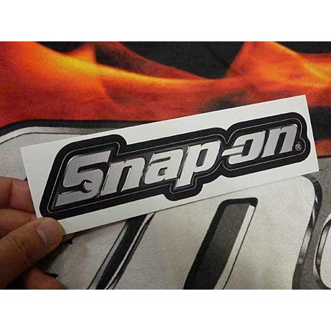Snap-on（スナップオン）ステッカー「CHROME LOGO DECAL