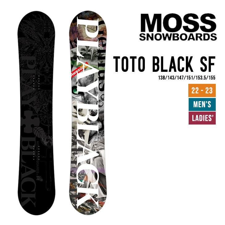 MOSS モス 22-23 TOTO BLACK SF トト ブラック ソフトフレックス [特典