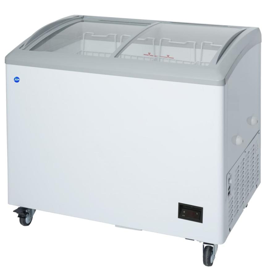 JCM JCMCS-180 冷凍ショーケース 186L ラウンドタイプ JCM LED照明
