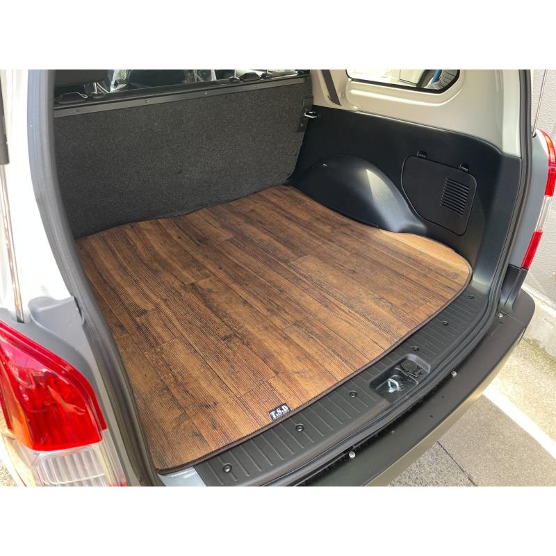 160系プロボックス ウッドフロアマット1台分フロント+リアセット