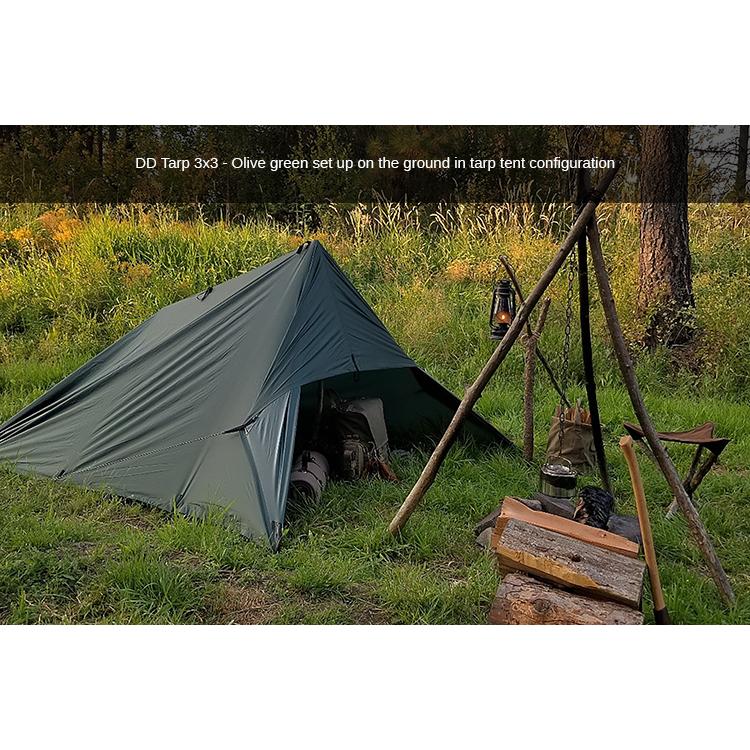 DD Hammocks ＼最長60日保証／ DDタープ 3x3 DD Tarp タープ 3×3 [英国