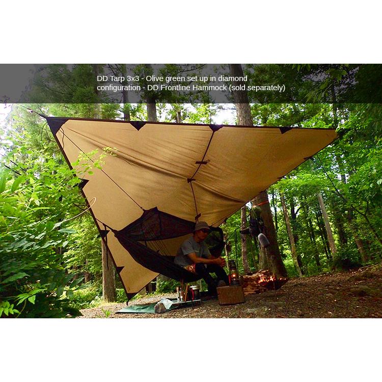 DD Hammocks ＼最長60日保証／ DDタープ 3x3 DD Tarp タープ 3×3 [英国