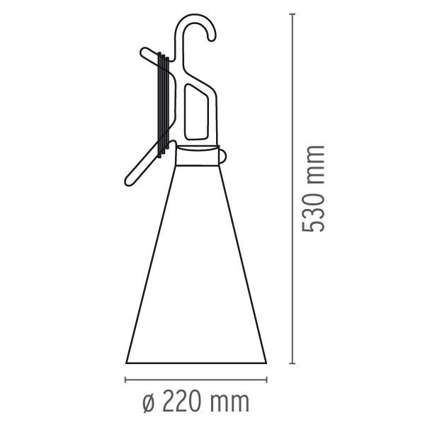 FLOS（フロス） 正規販売店 MAYDAY BLACK メイデイ テーブルライト