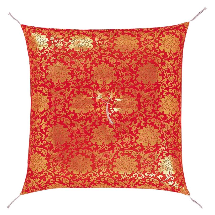 最高級 日本で2番に良い本金 豪華座布団 刺繍入 牡丹唐草 御前座布団