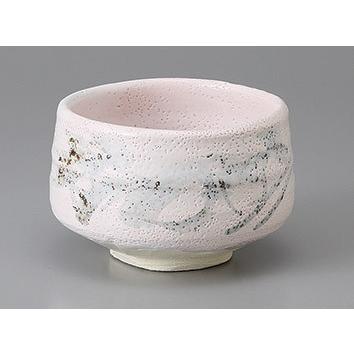 抹茶茶碗 桃山志野 抹茶碗 美濃焼 陶器 土物 おしゃれ 24a618-4 : 四季