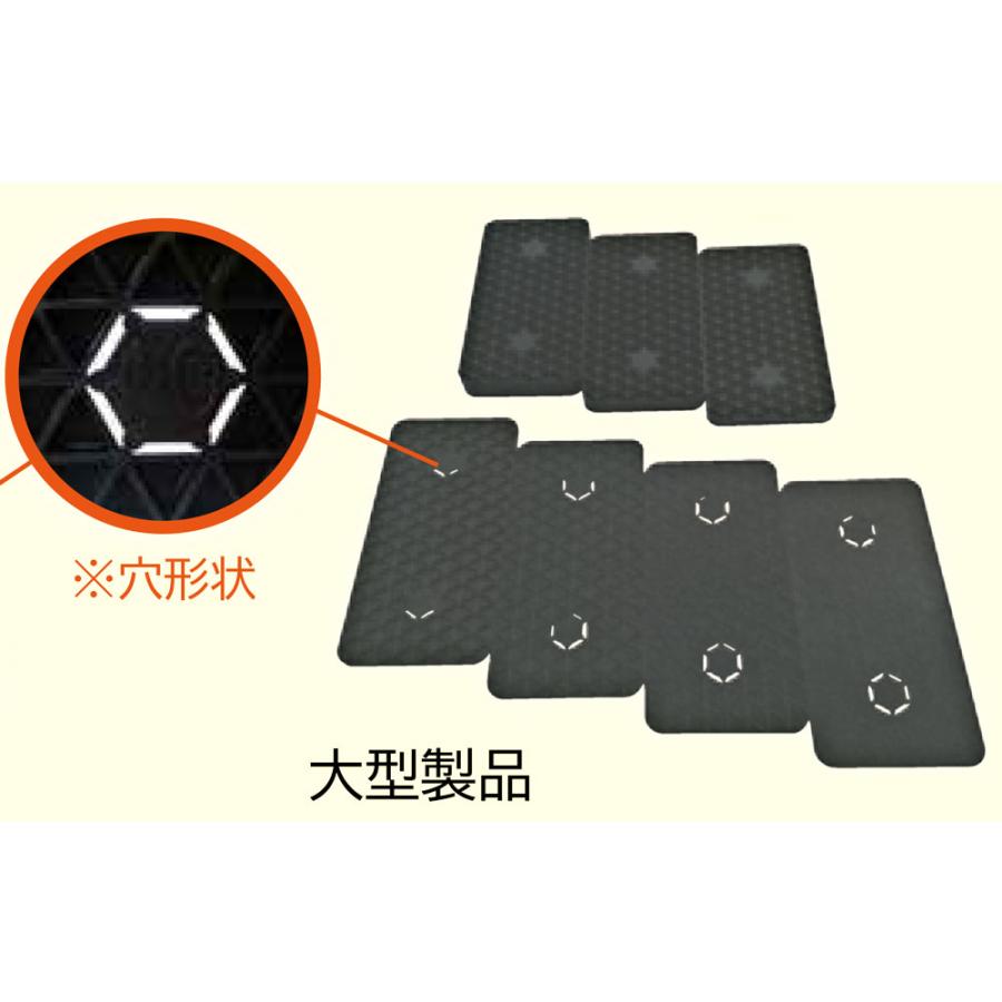 レベル調整プレート スペーサー 調整プレート大型 2-100-200 長さ200mm