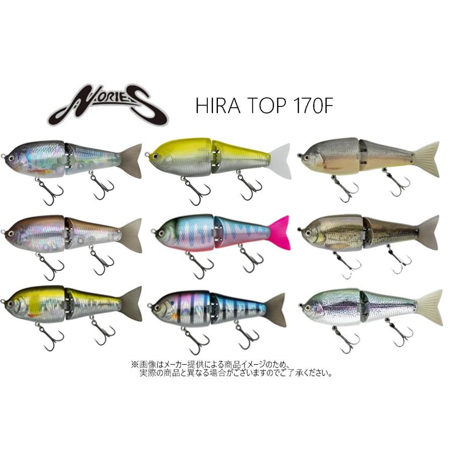 NORIES（ノリーズ） HIRA TOP 170F(ヒラトップ 170F) (バス釣りルアー