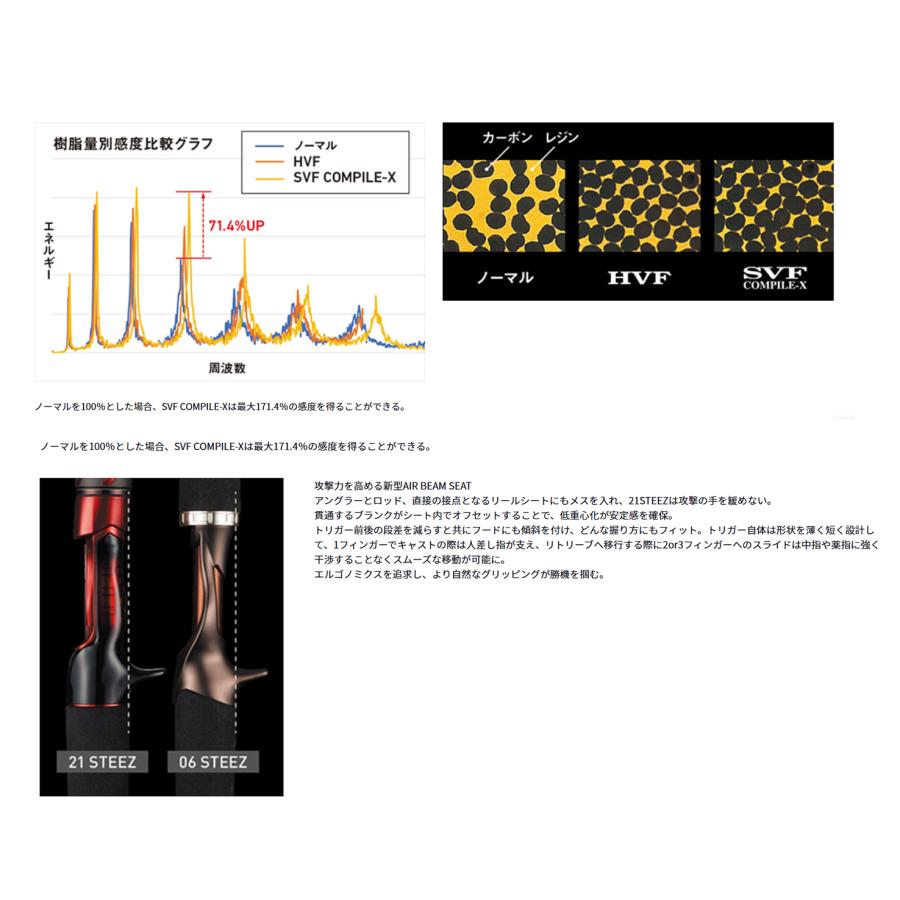 DAIWA（ダイワ） '22 STEEZ(スティーズ) SC C69MH【KING VIPER(キング