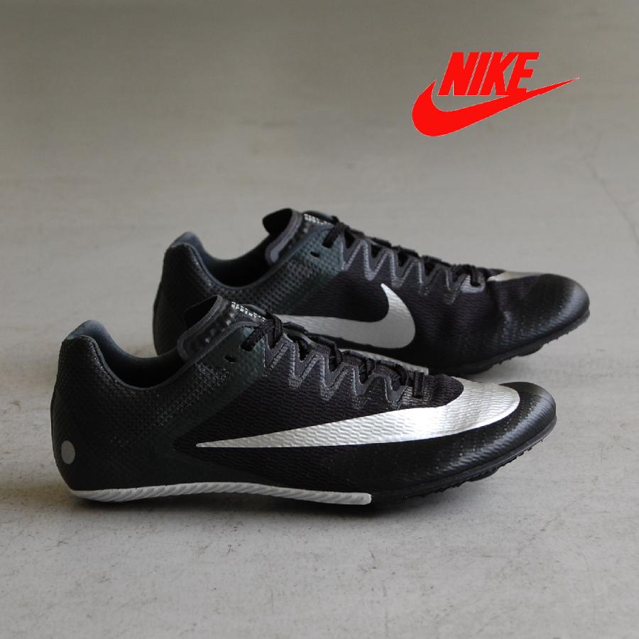 NIKE（ナイキ） NIKE Zoom Rival Sprint Black/Metallic Silver ズーム