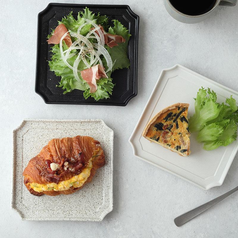 スクエアプレート 16cm Operaオペラ 角皿 正角皿 プレート お皿 皿