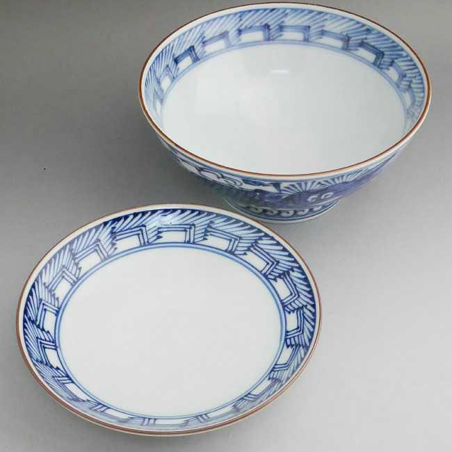 京焼 清水焼 平八龍ご飯茶碗 蓋付 大 : 松韻堂 Yahoo!店 - 通販