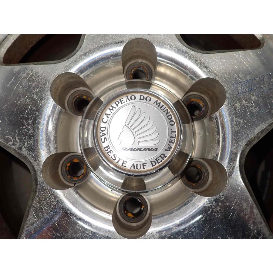 4本SET 会社宛送料無料 16×8J RAGUNA ラグナ ZZYZX アルミ ホイール 6