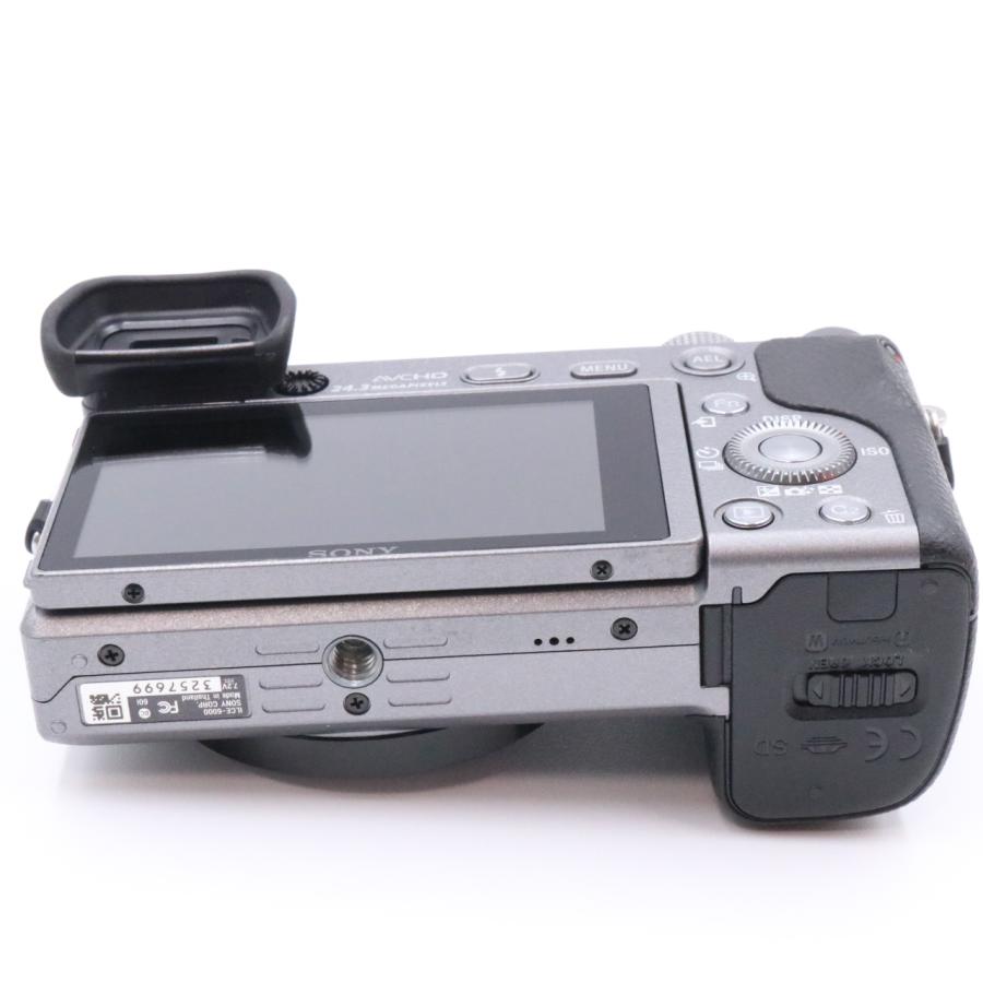 □新品級□ SONY ソニー α6000 ボディ グラファイトグレー ILCE-6000 H