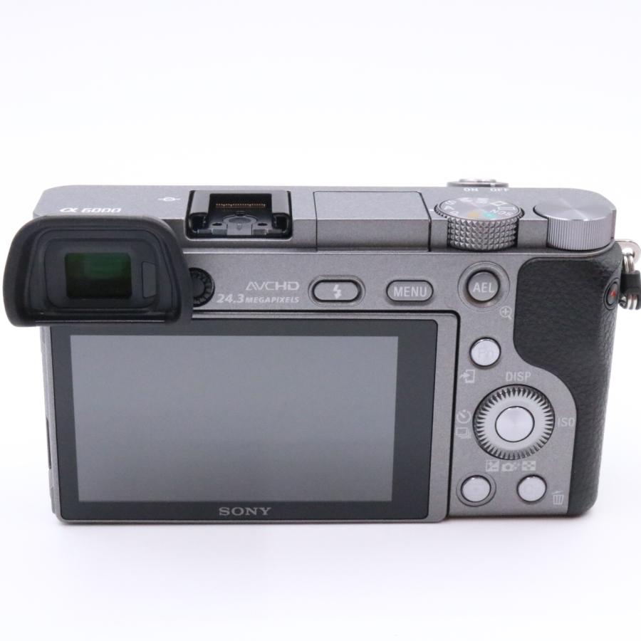 □新品級□ SONY ソニー α6000 ボディ グラファイトグレー ILCE-6000 H