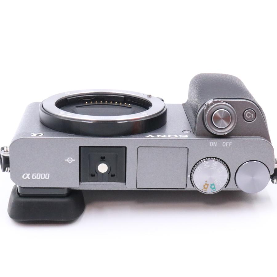 □新品級□ SONY ソニー α6000 ボディ グラファイトグレー ILCE-6000 H