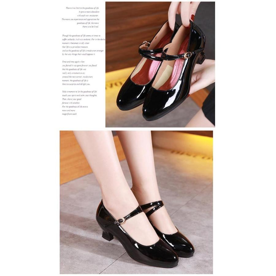 ダンスシューズ レディース ダンスヒール ストラップ クロスベルト