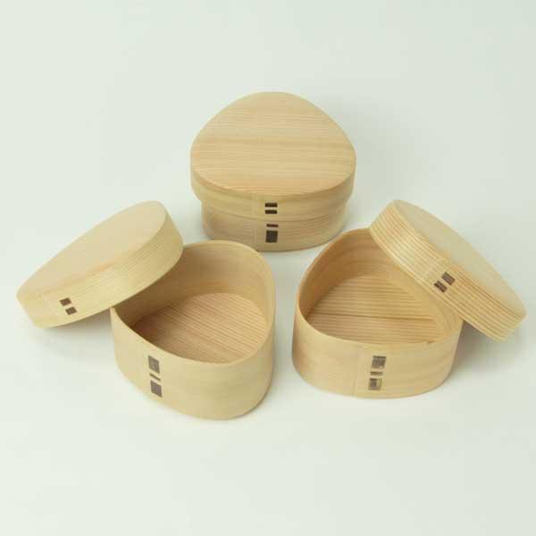 柴田慶信商店】曲げわっぱ おむすび弁当箱 三角 : POST DETAIL Yahoo店