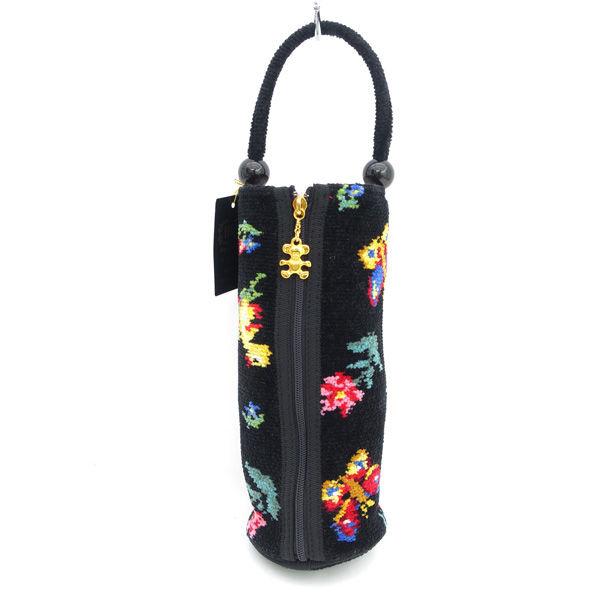 feiler（フェイラー） ボトルケース ポーチ コットン ブラック