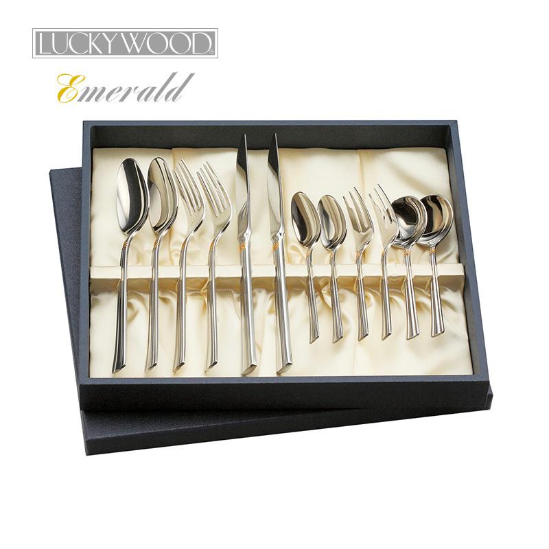 LUCKY WOOD（ラッキーウッド） カトラリーセット ナイフ フォーク