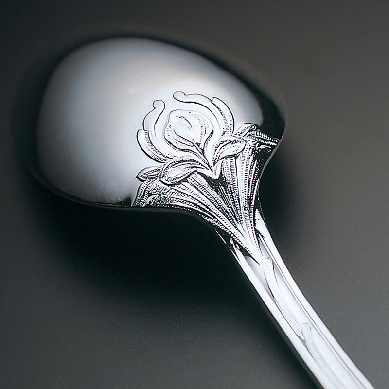 未使用品 ラッキーウッド パリ メッキ厚20ミクロン スプーン6本 【公式