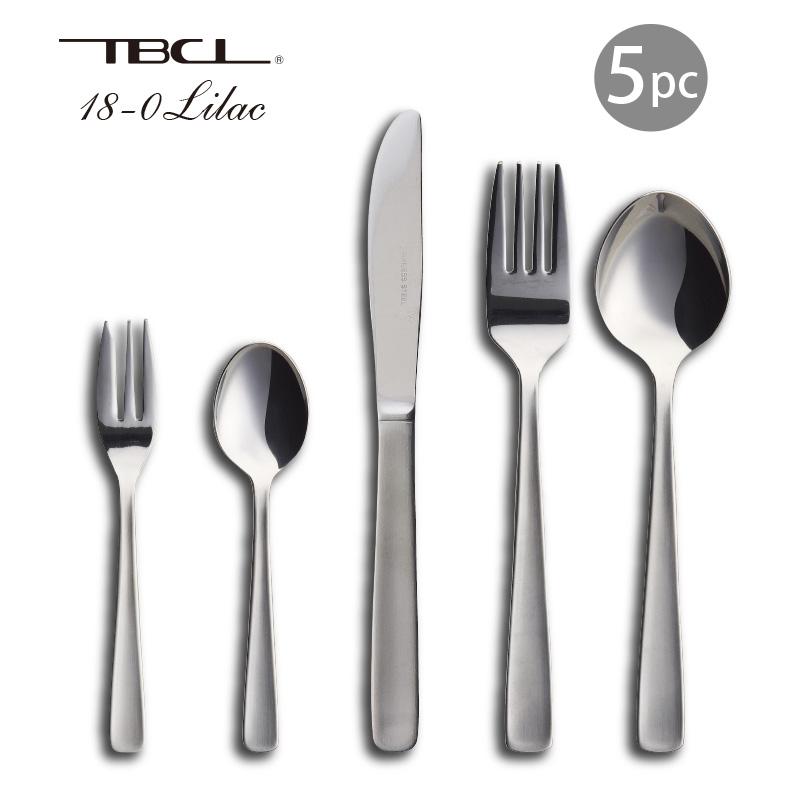 カトラリーセット ライラック 18-0ステンレス ナイフフォークスプーン