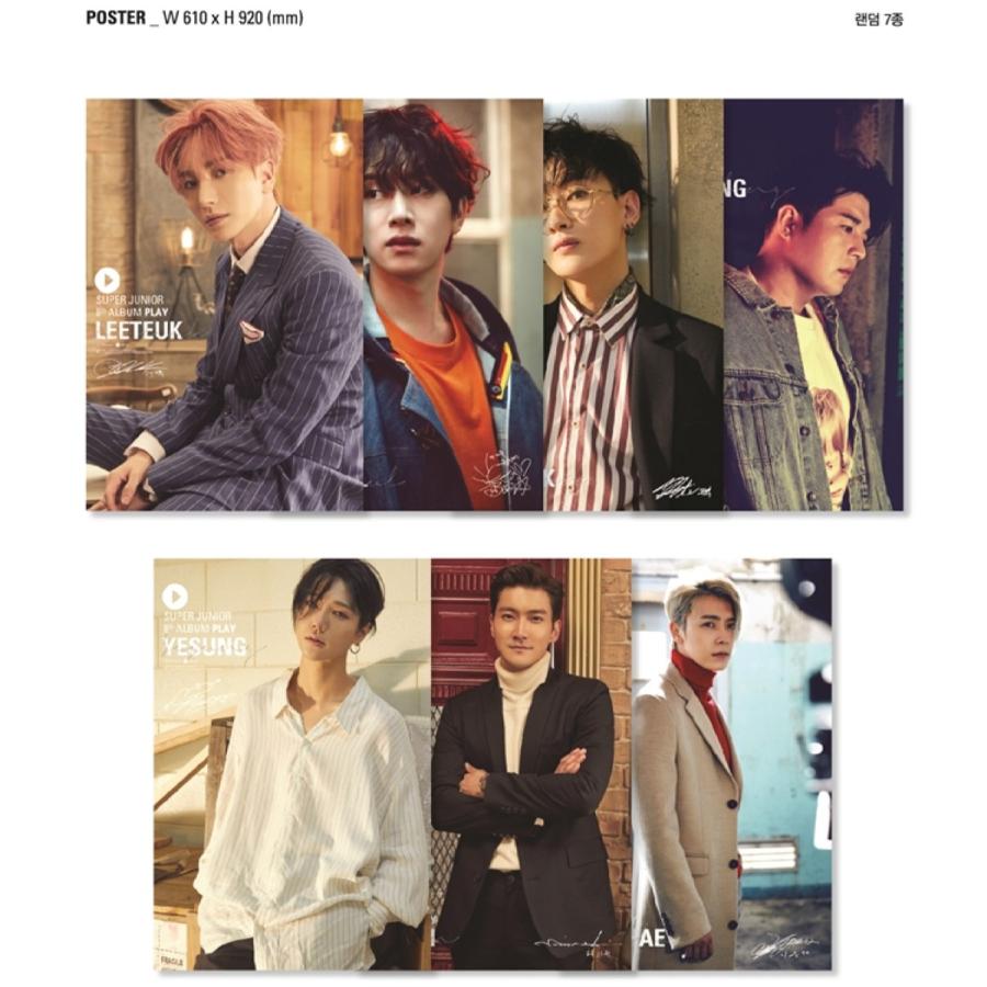 SUPER JUNIOR PLAY (PAUSE VER) 8TH REPACKAGE スーパージュニア