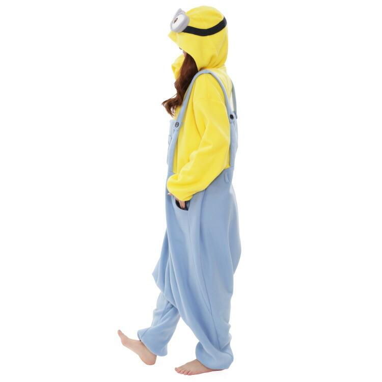 Disney（ディズニー） 着ぐるみ パジャマ 大人用 フリース ミニオン