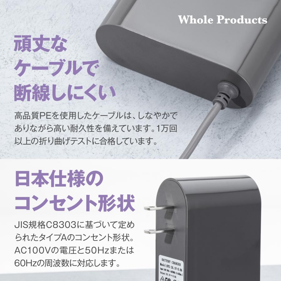 WholeProducts（ホールプロダクツ） Dyson 掃除機用 互換 充電器 充電
