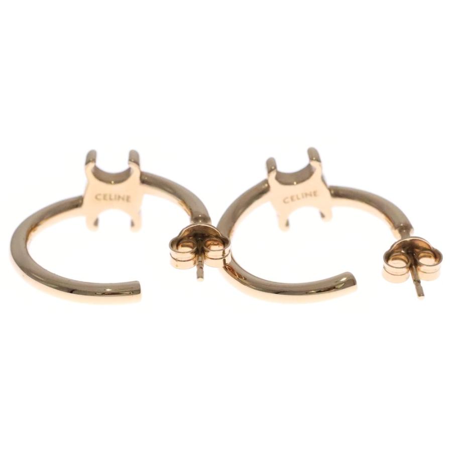 CELINE（セリーヌ） トリオンフ アシンメトリック フープピアス