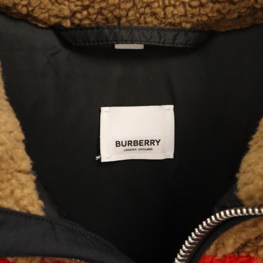 BURBERRY（バーバリー） ロゴワッペン ボア ダウンジャケット フリース