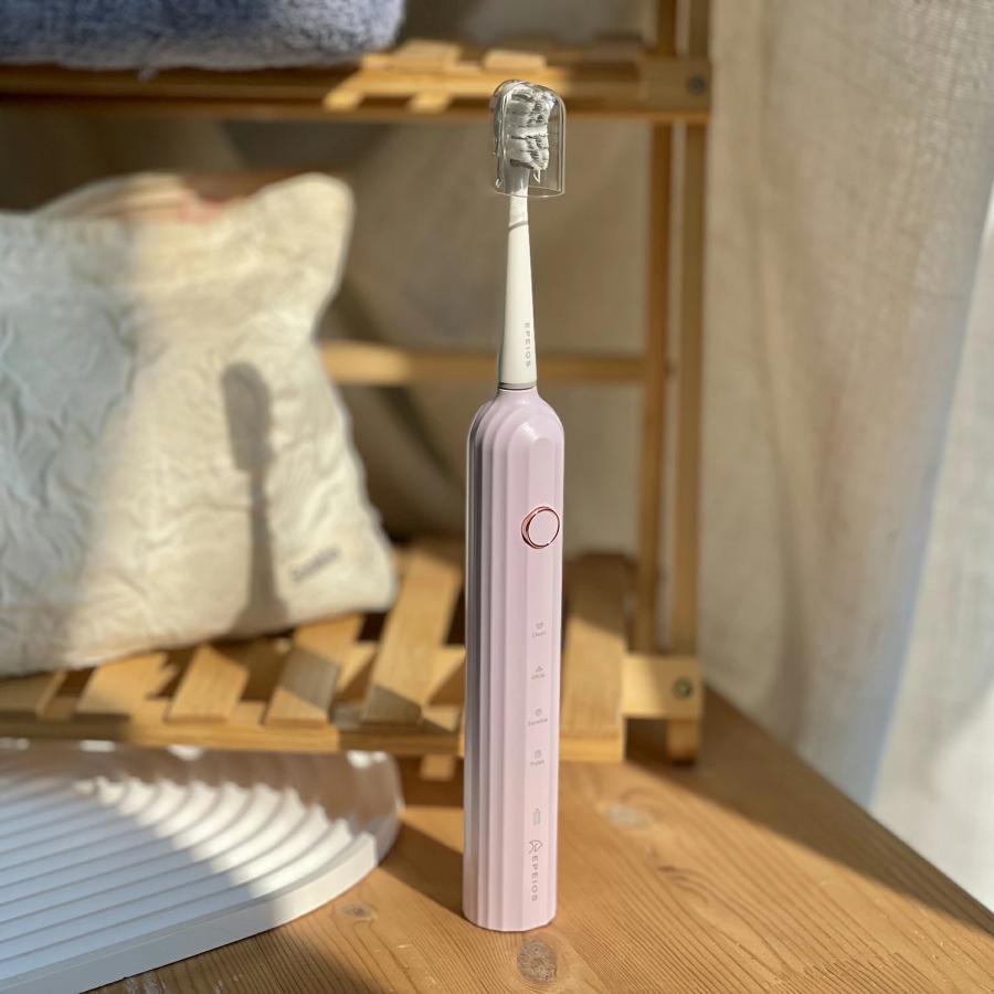 EPEIOS 電動歯ブラシ本体 ココア色 楽天市場】EPEIOS 音波電動歯ブラシ