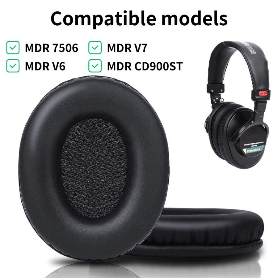 イヤーパッド イヤークッション SONY MDR-CD900ST / MDR-7506 MDR-V6
