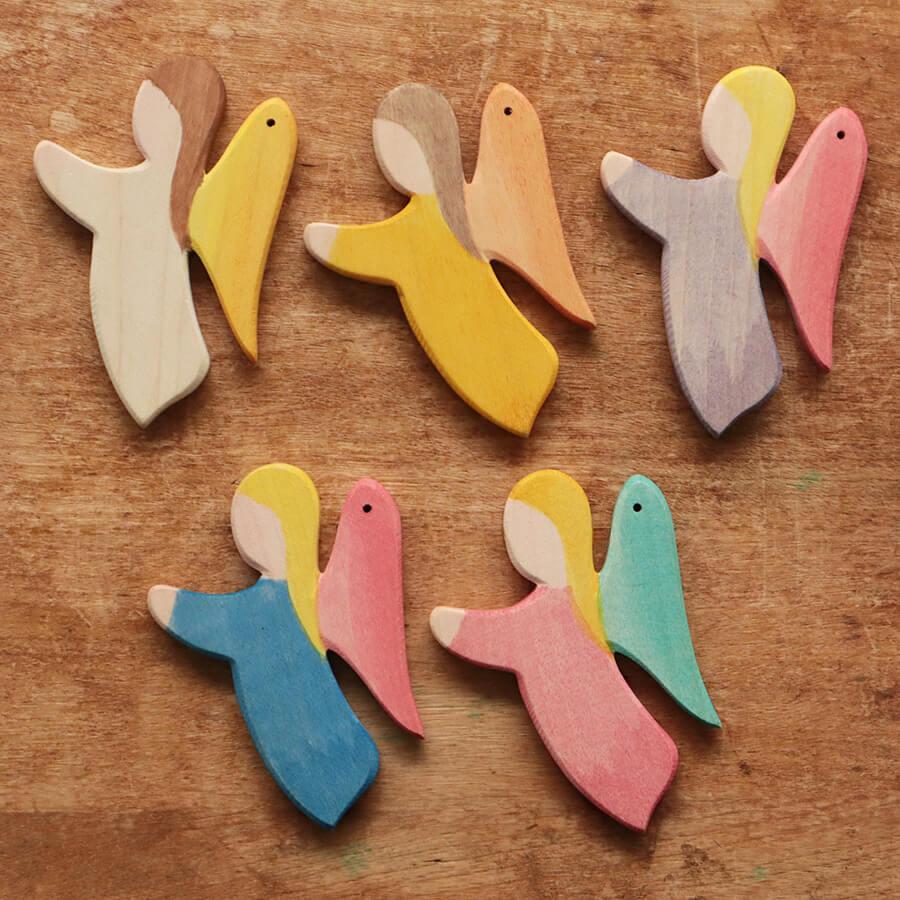 Ostheimer オストハイマー 木製 天使のオーナメント クリスマス