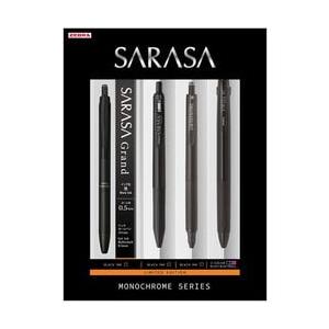 サラサ ZEBRA サラサ 限定 モノクロームシリーズセット ブラック