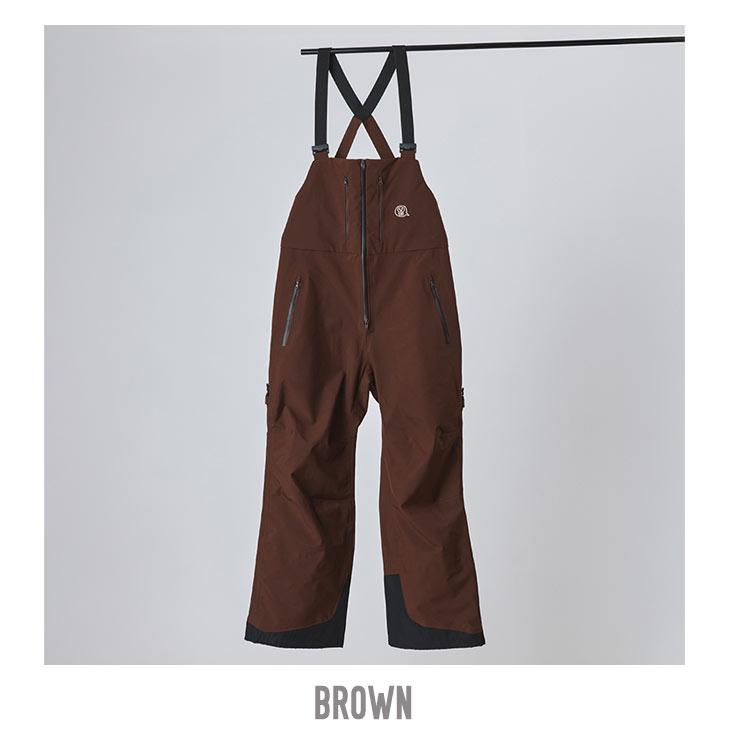 UNFUDGE アンファッジ 25-26 GENTLE BIB PANT WIDE FIT ジェントル