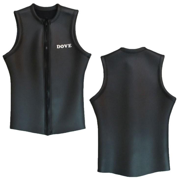 DOVE ダブ WETSUIT ウェットスーツ DC-9 メンズ VEST ベスト FRONT ZIP