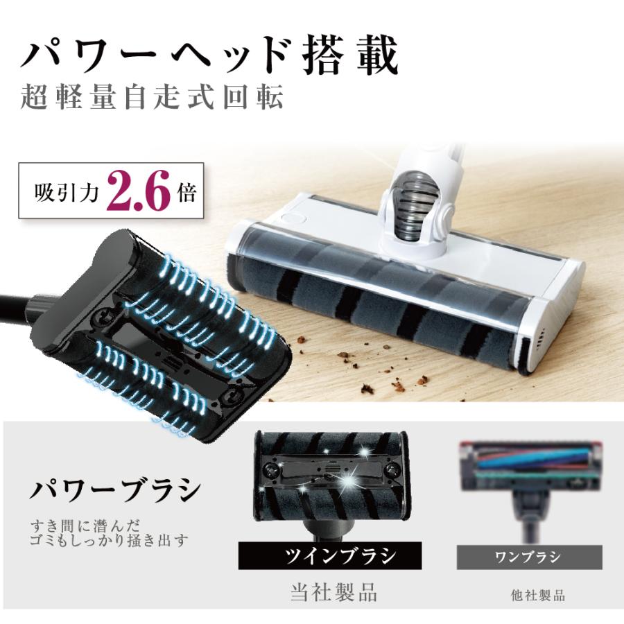 掃除機 サイクロン式 強力吸引 22000pa コードレス 3WAY ハンディ