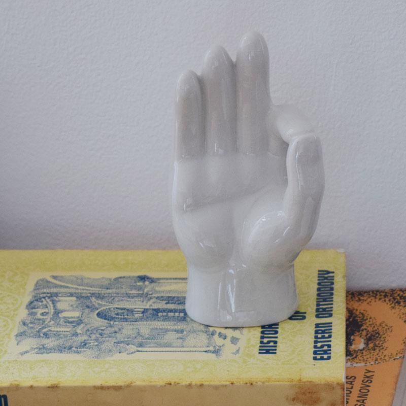 オブジェ Porcelain Hand Object ポーセリン ハンドオブジェ