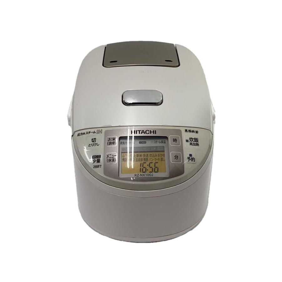 HITACHI◇炊飯器 蒸気カット 極上炊き 圧力&スチーム RZ-NX100J