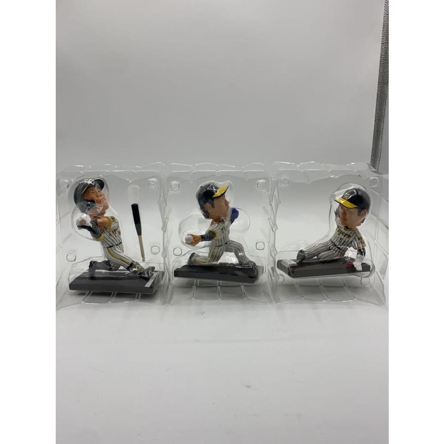 阪神タイガース/ボブルヘッド/三個セット/フィギュア/ : セカンド