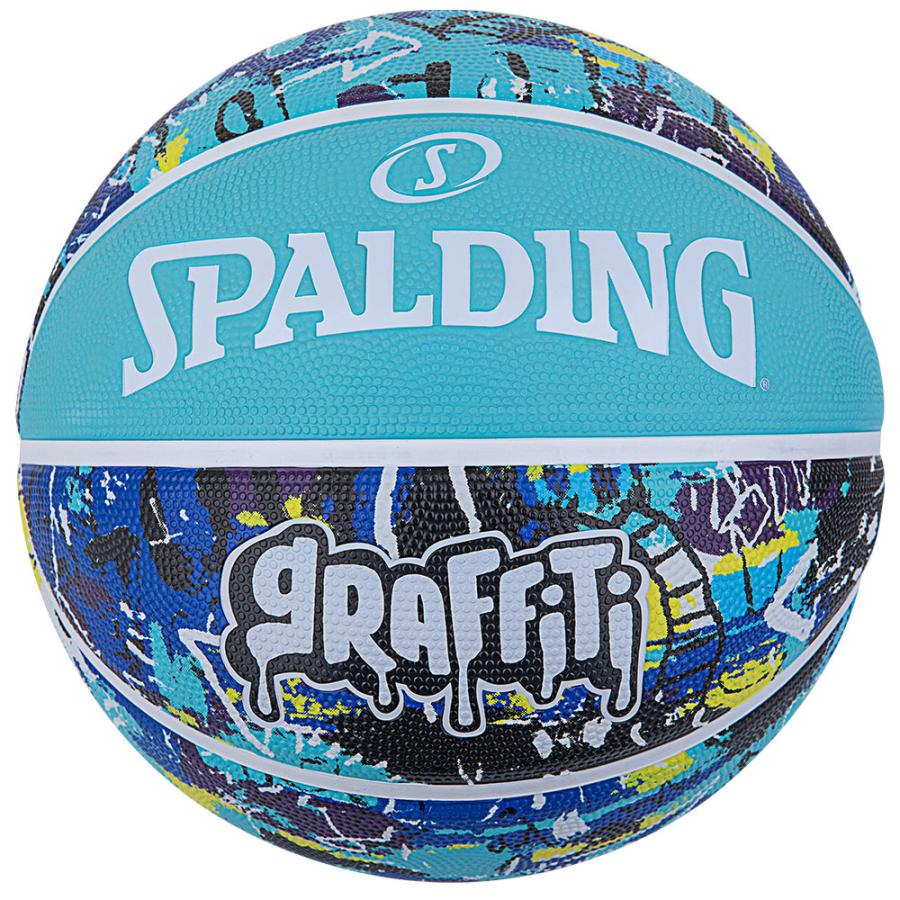SPALDING（スポルディング） 公式 グラフィティ ブルー ラバー 6号球
