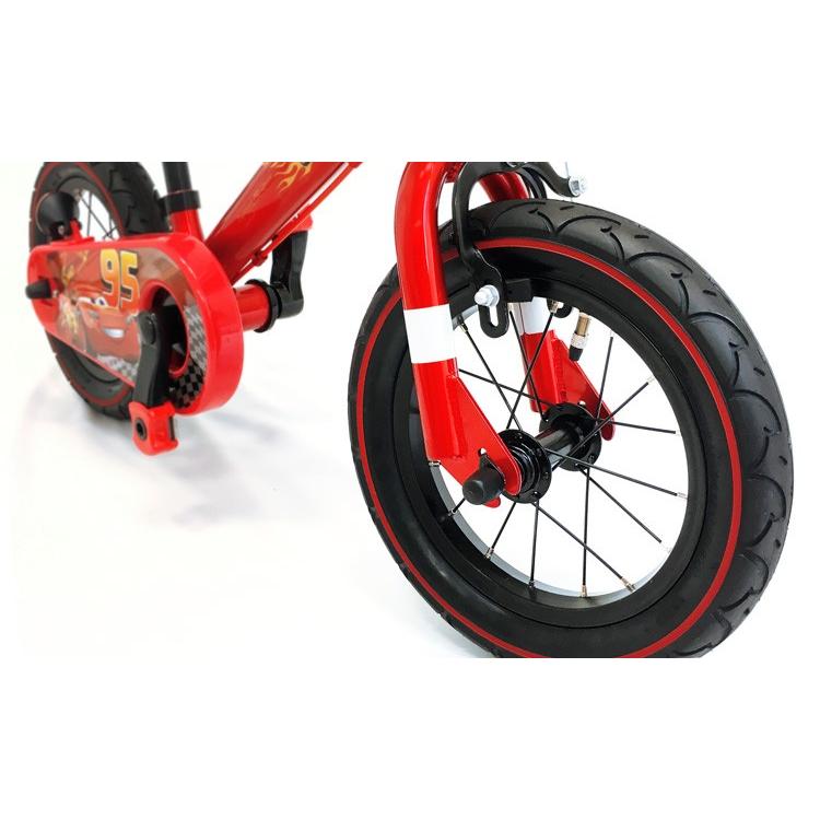 子供用自転車 12インチ ディズニー じてんしゃデビュー 2in1 カーズ