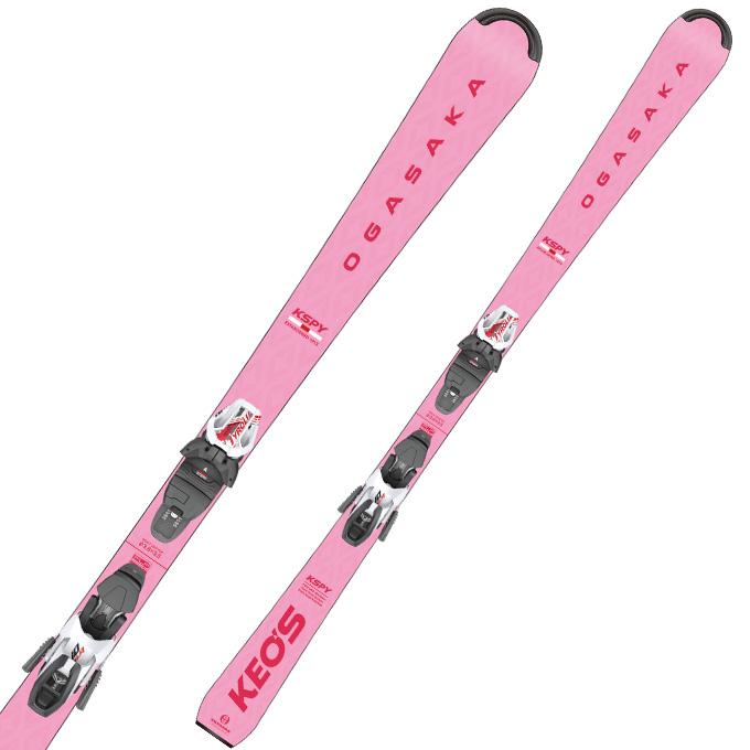 OGASAKA（オガサカ） スキー板 金具付 KEO'S ケオッズ 140cm 【2024