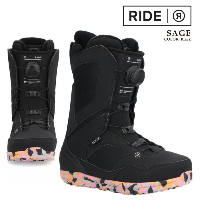 RIDE（ライド） 日本正規品 スノーボード ブーツ RIDE SAGE Black