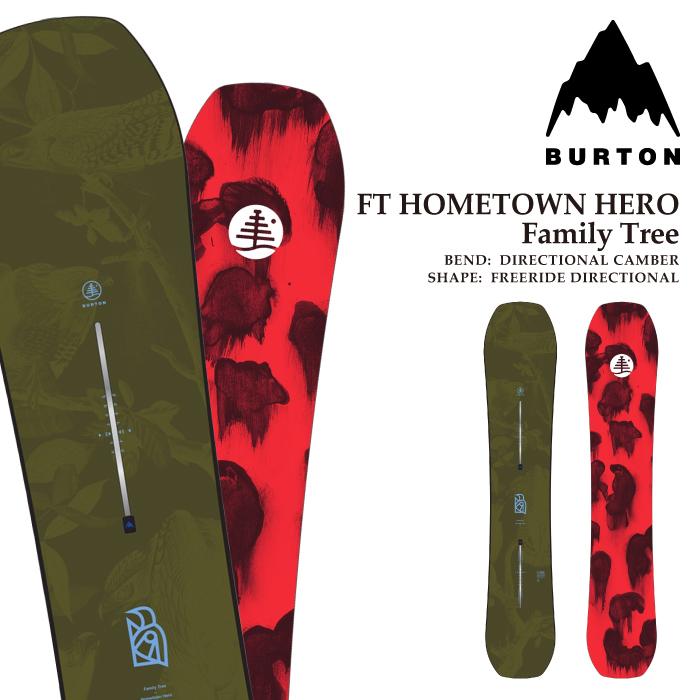 BURTON（バートン） 日本正規品 スノーボード 板 BURTON HOMETOWN HERO