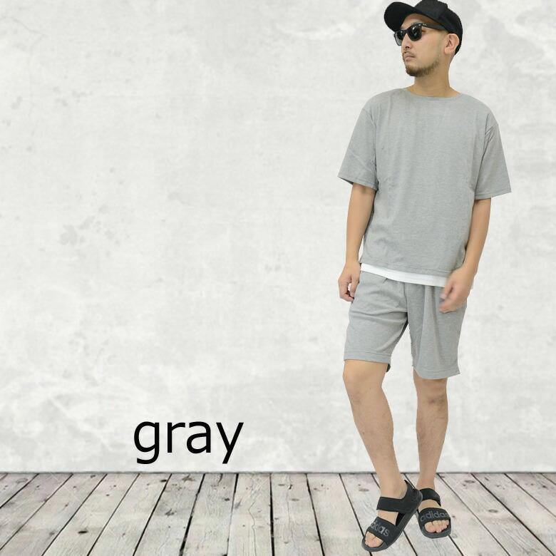 閉店セール】上下セット メンズ セットアップ フェイクレイヤードT