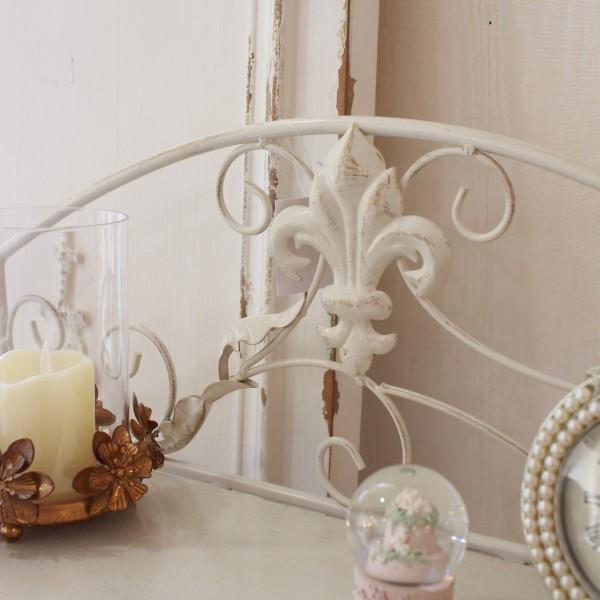 アイアンラック 飾り棚 アイアン製 2段 シェルフ ホワイト (856) 棚