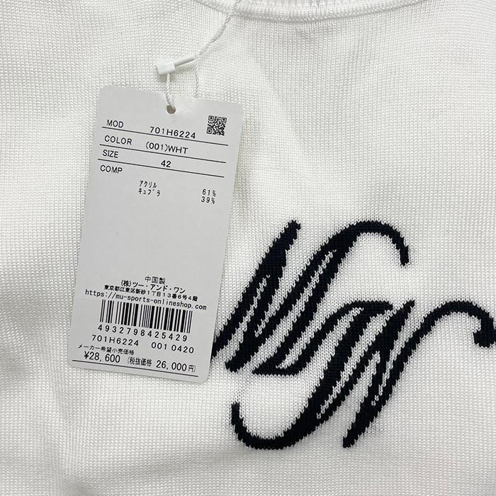 M・U SPORTS MU SPORTS MUスポーツ レディース ニット セーター 全2色